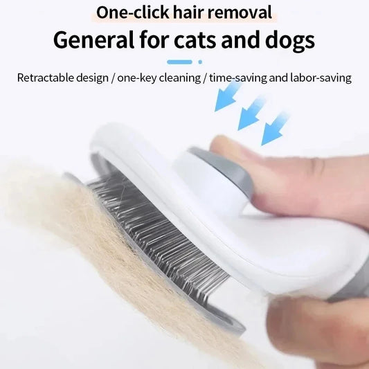 Dog Brush Cat Comb Pet Hair Remover Brush For Dogs Cats