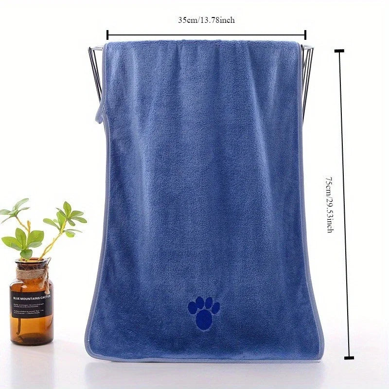 Microfiber Pet Absorbent Towels – Essential for Pet Bathing