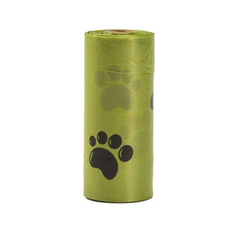 Biodegradable Pet Waste Bags  - Extra Thick Poop Bags for Dogs & Cats, Portable Roll with Dispenser, Eco-Friendly
