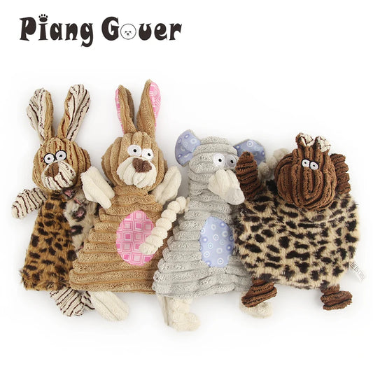 Corduroy Sound Pet Toy Dog Squeak
