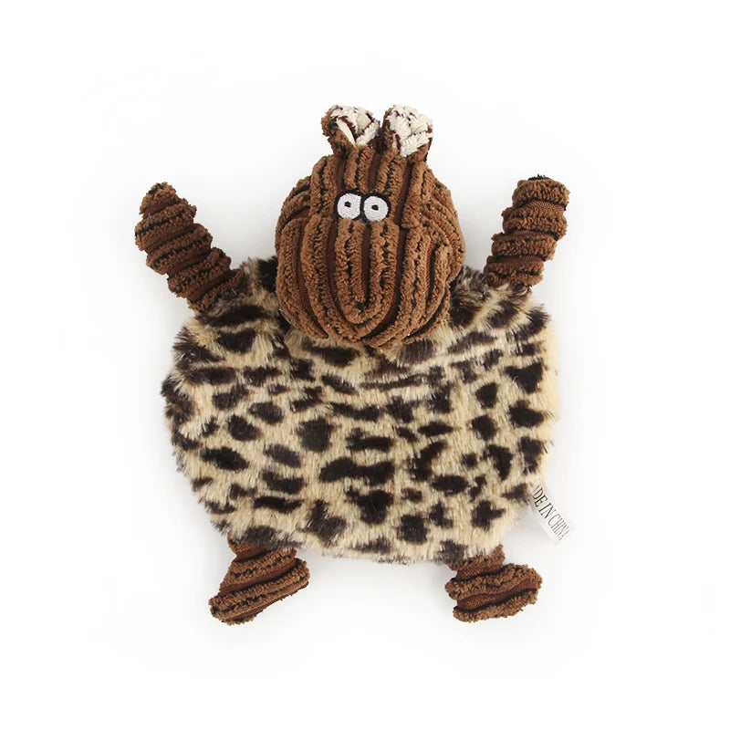 Corduroy Sound Pet Toy Dog Squeak
