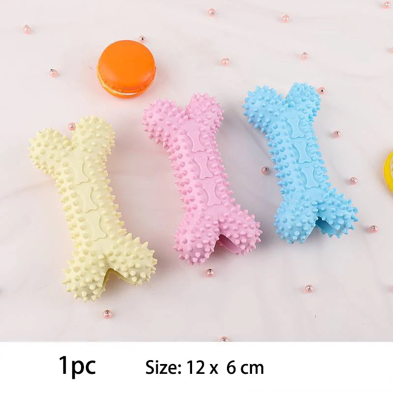 Pet Dog Toys For Small Dog Chews Cleaning Training Interactive