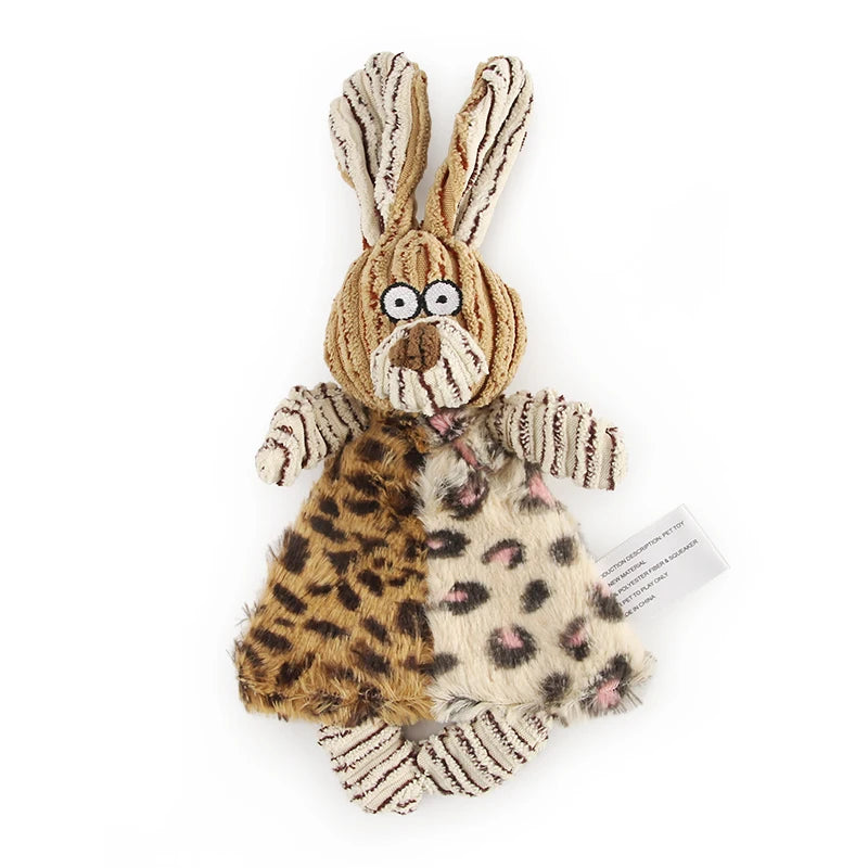 Corduroy Sound Pet Toy Dog Squeak