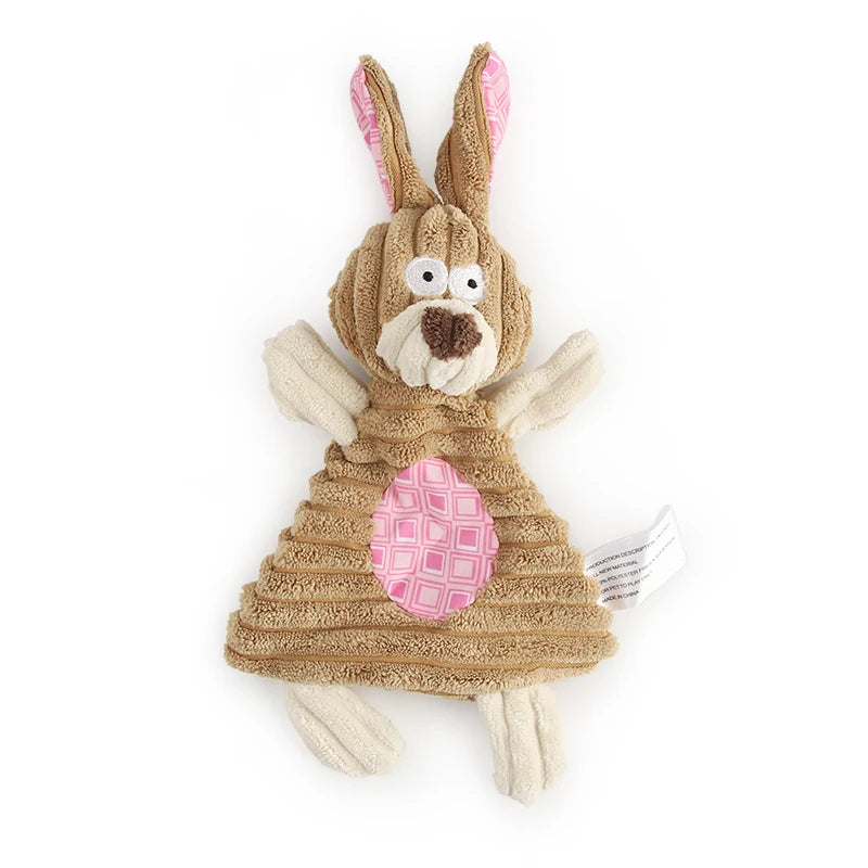 Corduroy Sound Pet Toy Dog Squeak