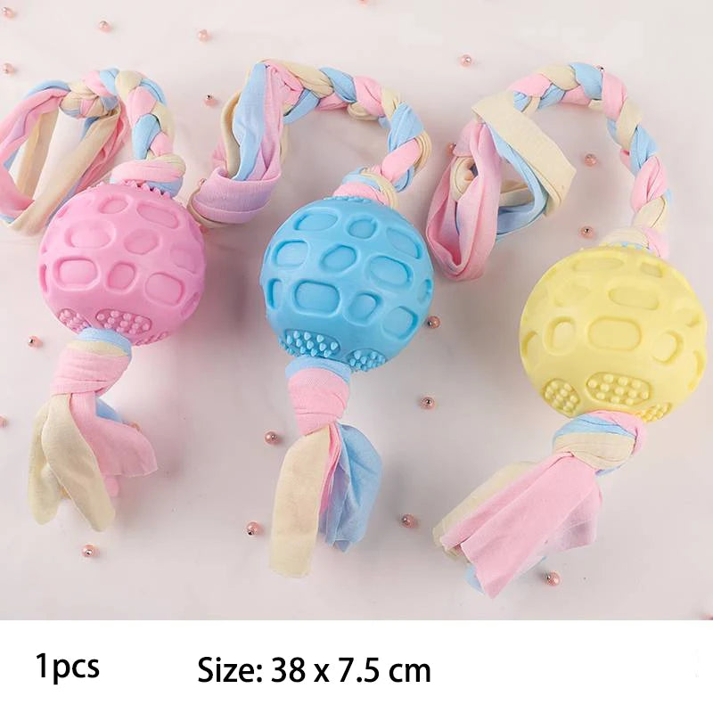 Pet Dog Toys For Small Dog Chews Cleaning Training Interactive