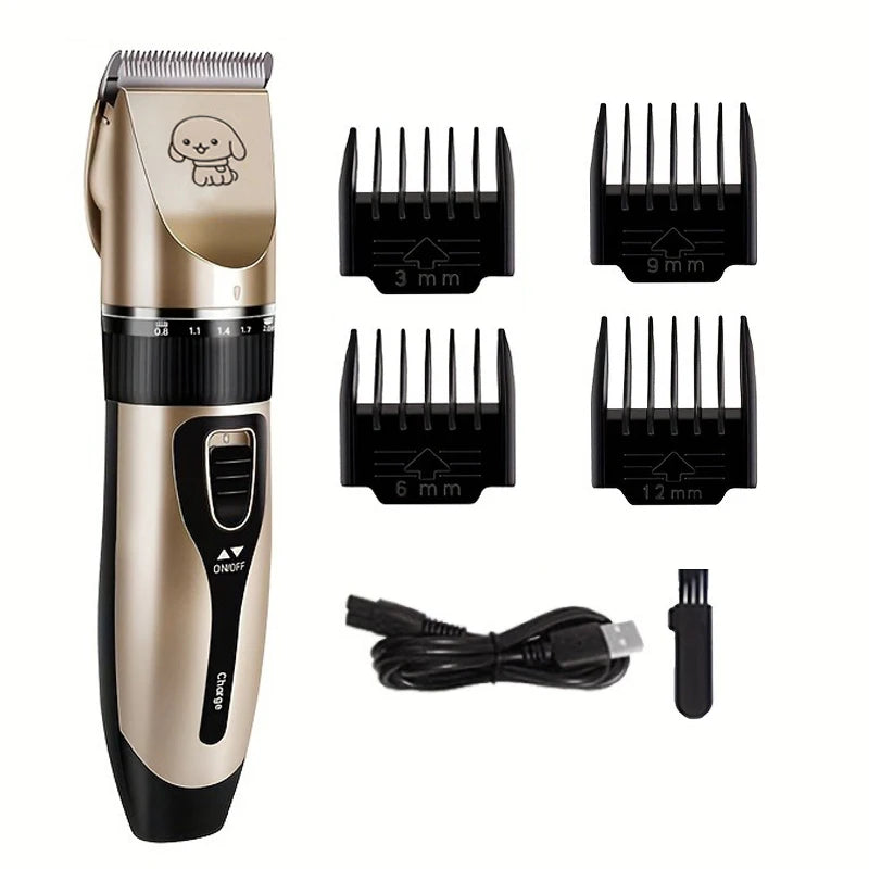Pet Hair Trimmer Kit Electric  Clippers  Dogs and Cats