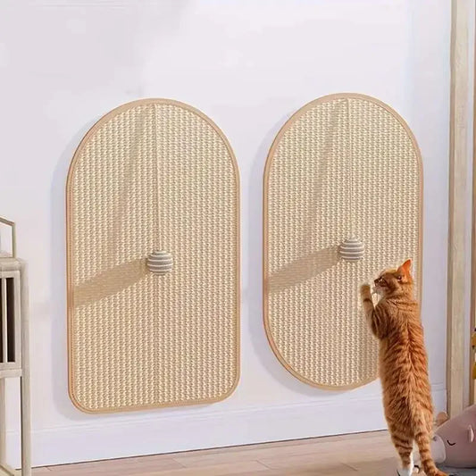 Durable Sisal Cat Scratch Pads, Cat Wall Pads