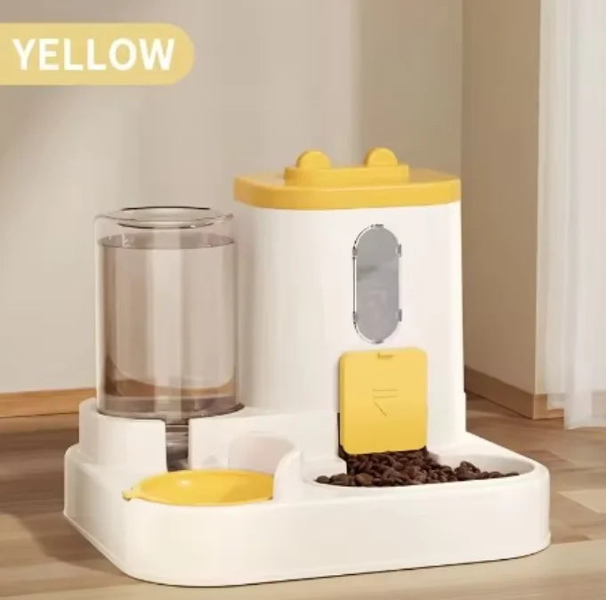 2in 1 Cat Food Dispenser Water and Food Integrated Fully Automatic