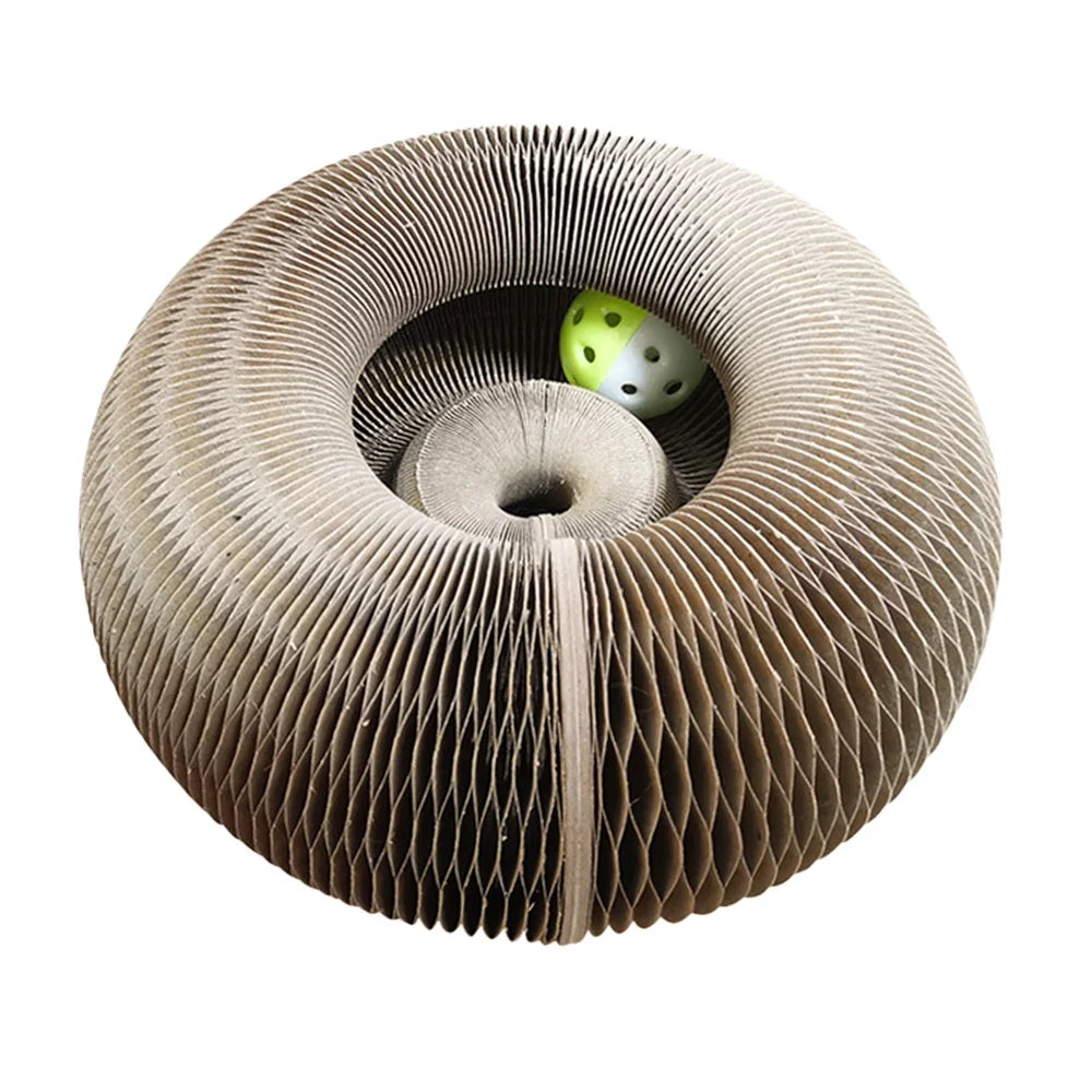 Interactive Tower Cat Toy Turntable Roller Balls, Teaser Puzzle Track