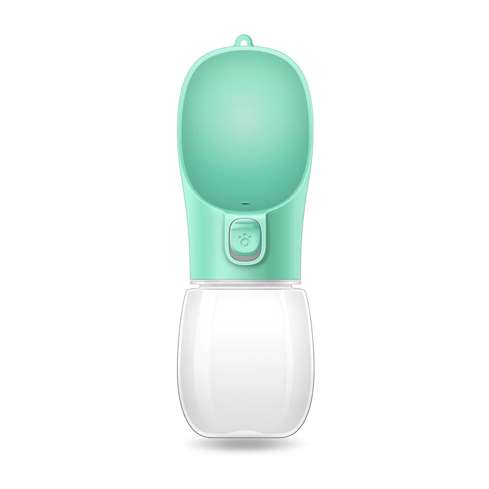 Portable Water Bottle - Small Large Dogs Cat Leakproof Walking Drinking Bowls