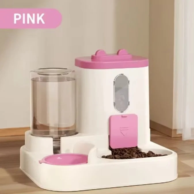 2in 1 Cat Food Dispenser Water and Food Integrated Fully Automatic