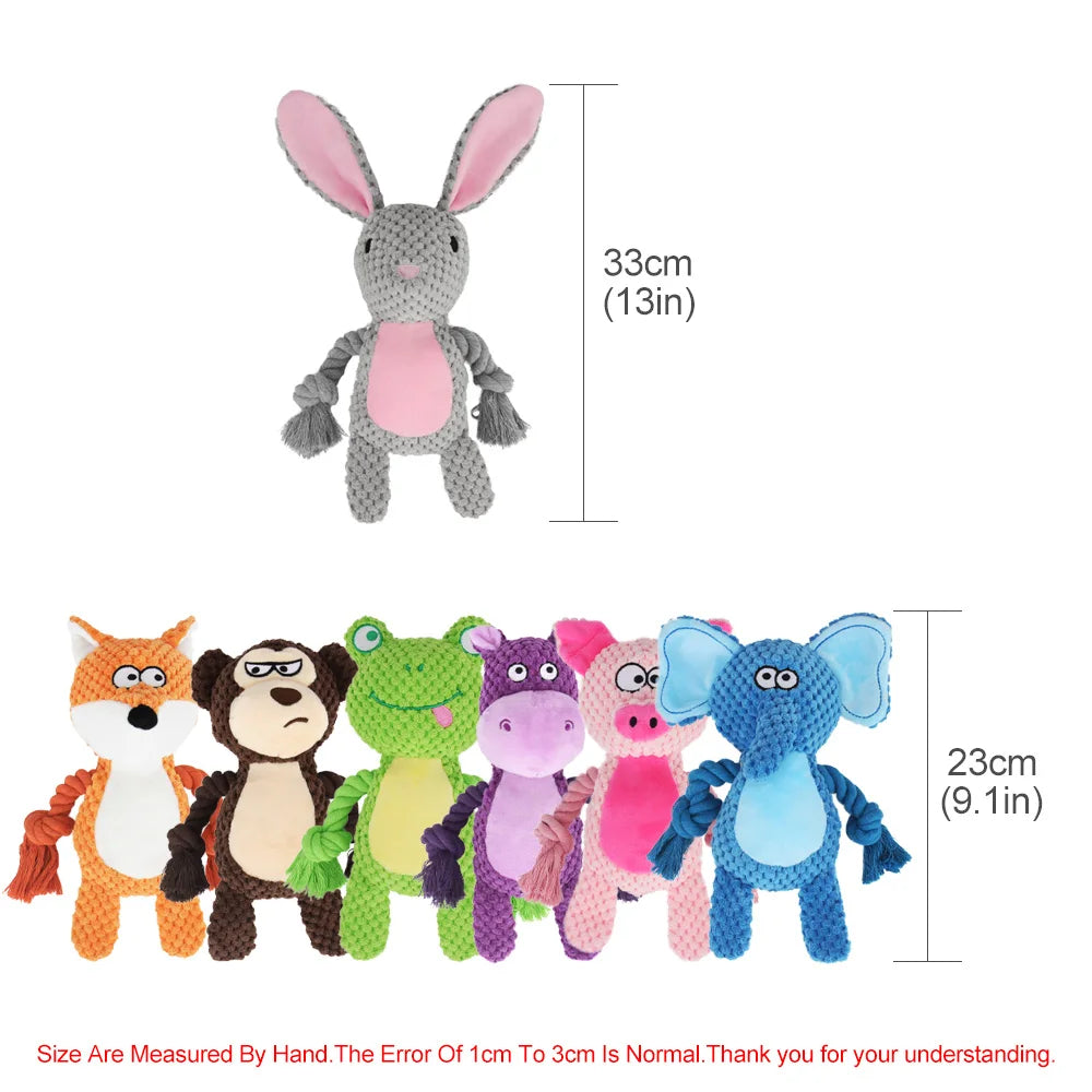 Cute Animal Chew, Knot Toy