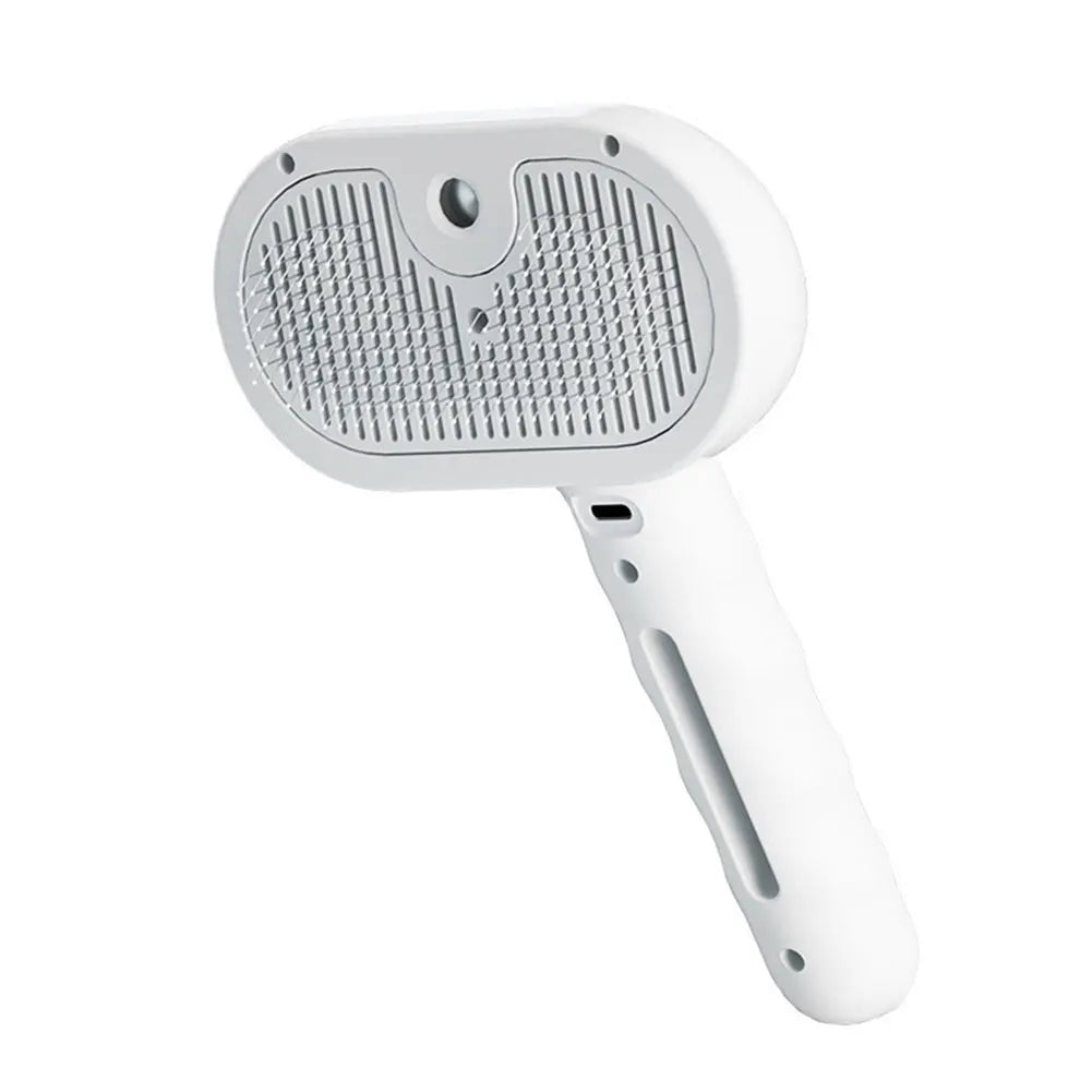 3 in 1 Cat Steam Brush Cat Grooming Brush with Release Button, Cat Brush Pet Hair Cleaning Brush/Comb for Cats Dogs