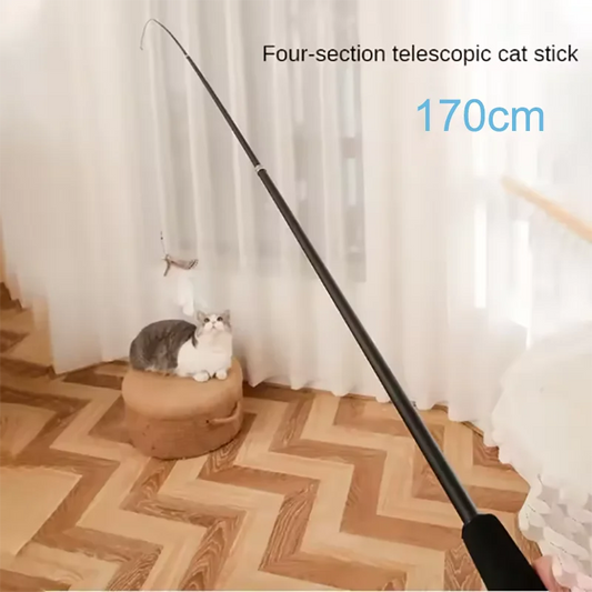 Four Section Telescopic, Carbon Fiber Fishing Rod