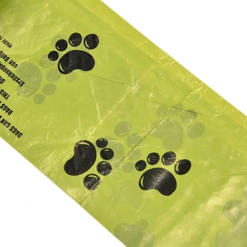 Biodegradable Pet Waste Bags  - Extra Thick Poop Bags for Dogs & Cats, Portable Roll with Dispenser, Eco-Friendly