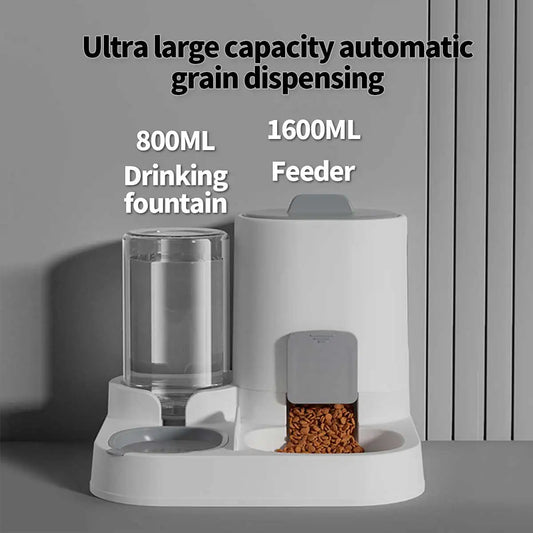 Dual-purpose Drinking and Feeding Unit - Small and Medium Dogs and cat