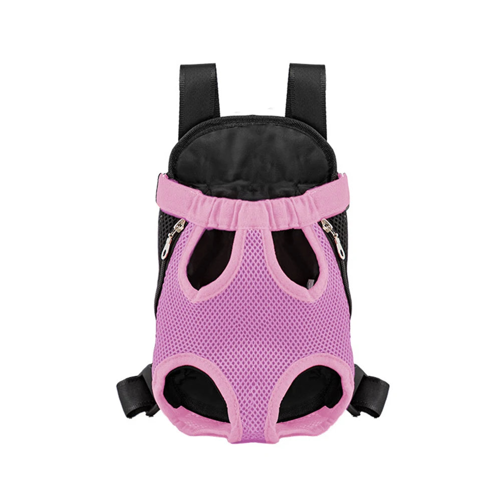 Adjustable Cat/Dog Carrier, Double Shoulder Backpack, Outdoor Travel, Camping, Hiking
