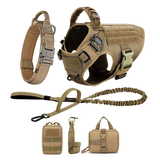 Large Dog Harness And Leash German Shepherd Training Walking Vest