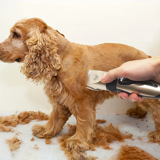 Pet Hair Trimmer Kit Electric  Clippers  Dogs and Cats