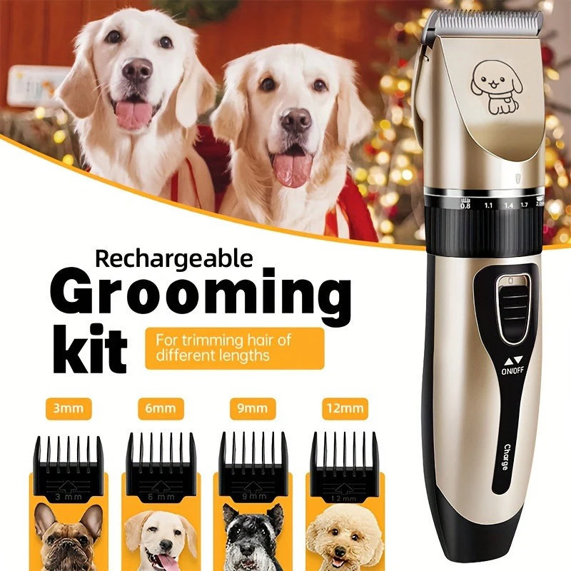 Pet Hair Trimmer Kit Electric  Clippers  Dogs and Cats