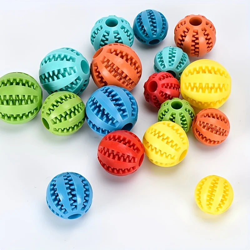 Dog Ball Toy, Rubber Chew Toys For Dog,  Pet Interactive Toy